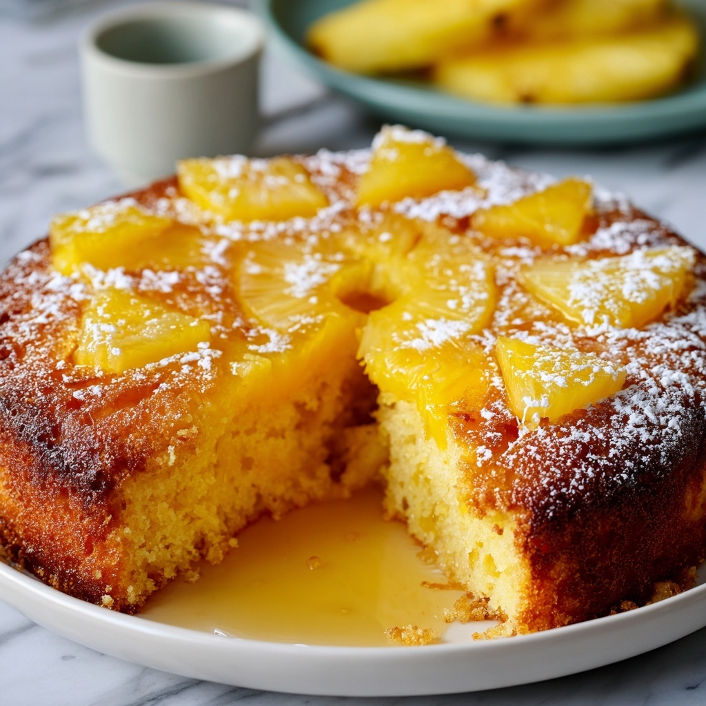 Pineapple Juice Cake Recipe - Recipe Image