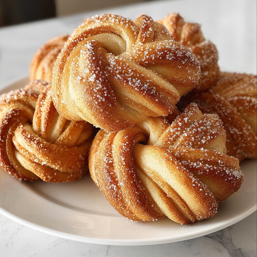 Sourdough Discard Cinnamon Sugar Knots Recipe - Recipe Image