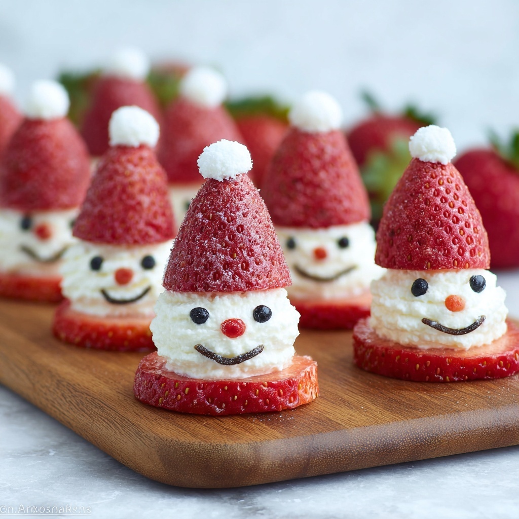 Strawberry Santas Recipe - Recipe Image
