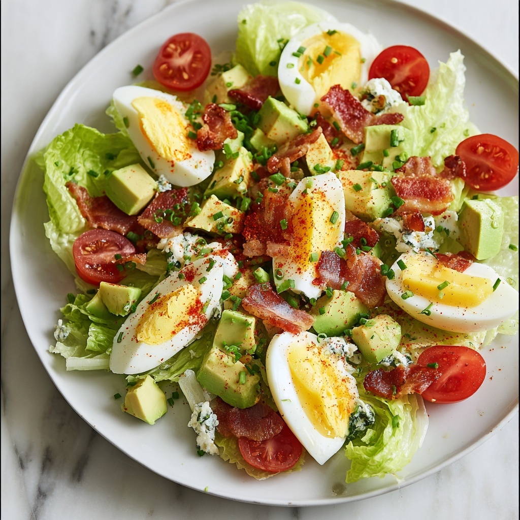 Keto Cobb Egg Salad Recipe - Recipe Image
