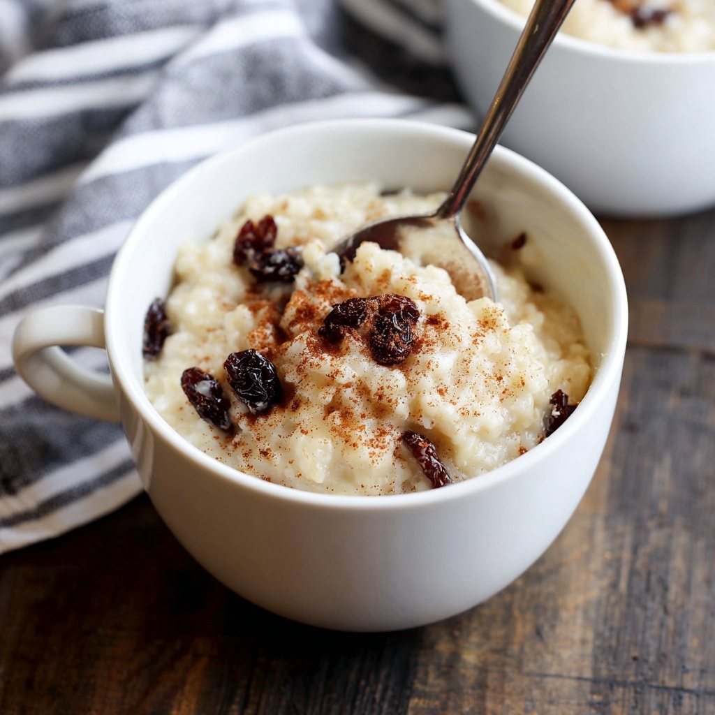 Homemade Rice Pudding Recipe - Recipe Image
