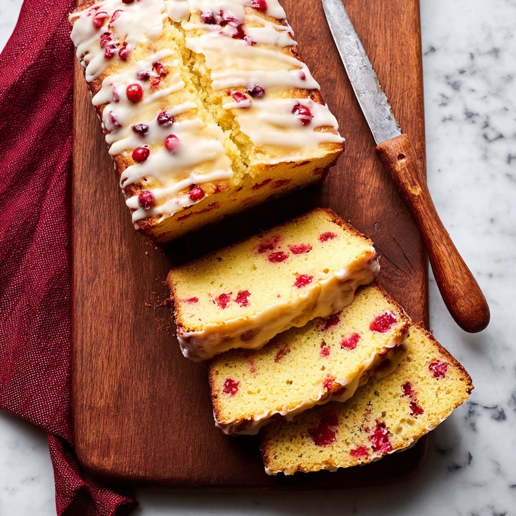 Cranberry Orange Bread with Orange Glaze Recipe - Recipe Image