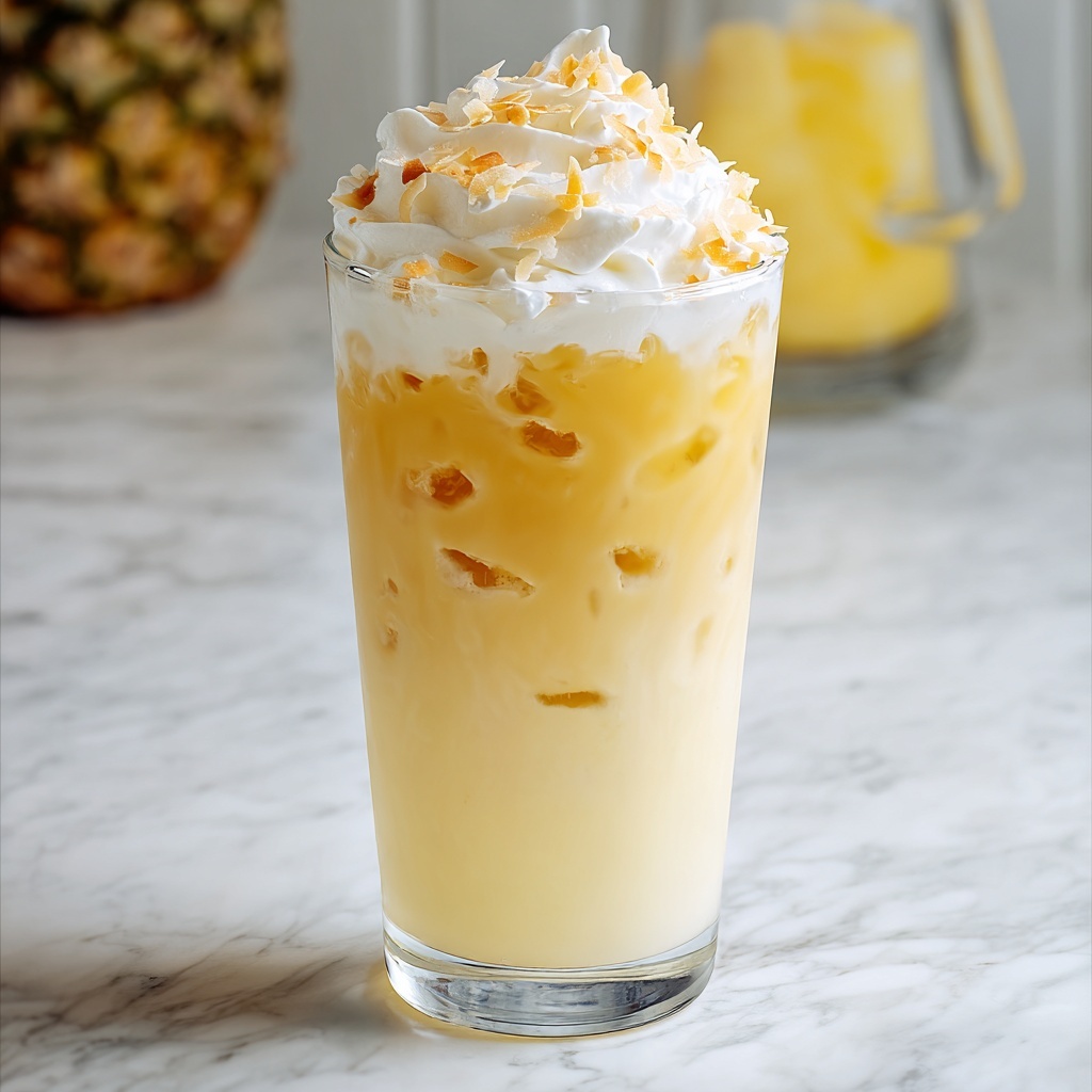 Refreshing Homemade Pineapple Italian Soda Recipe - Recipe Image