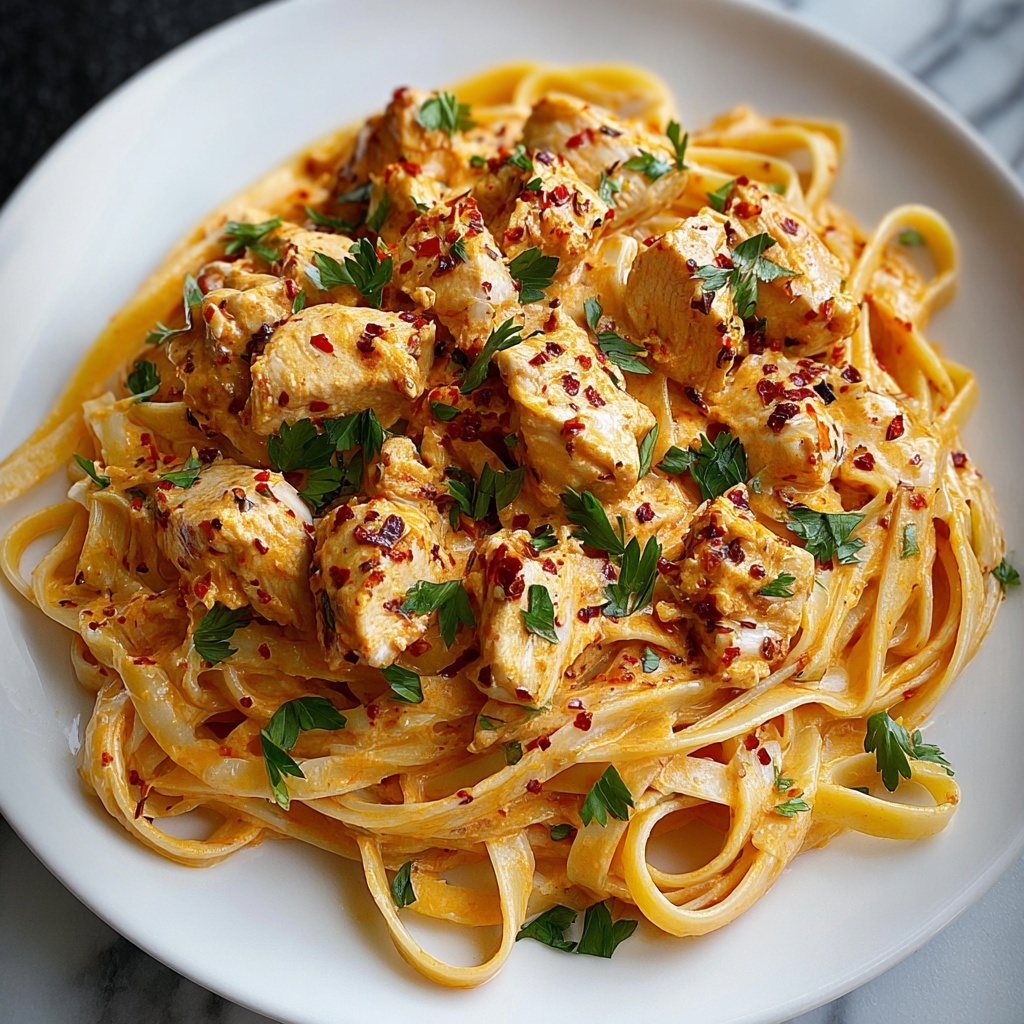 Cowboy Butter Chicken Linguine: A Flavorful Twist on Classic Pasta Dishes Recipe - Recipe Image