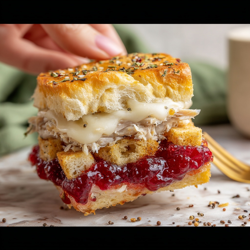 Thanksgiving Leftover Sliders Recipe - Recipe Image