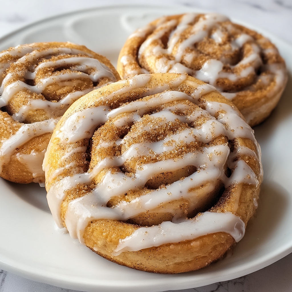 The Best Cinnamon Roll Cookies Recipe - Recipe Image