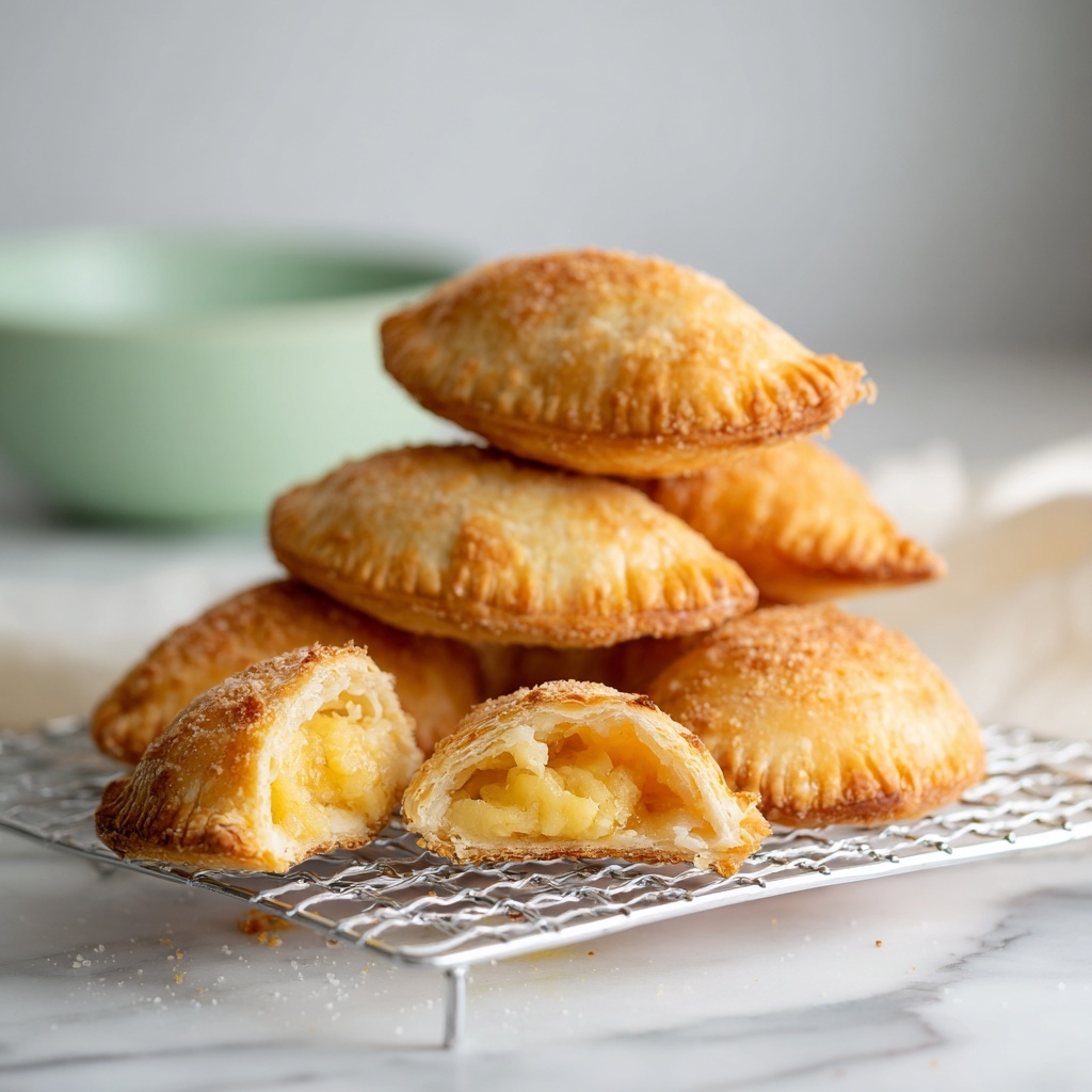 Fried Peach or Apple Pies Recipe - Recipe Image