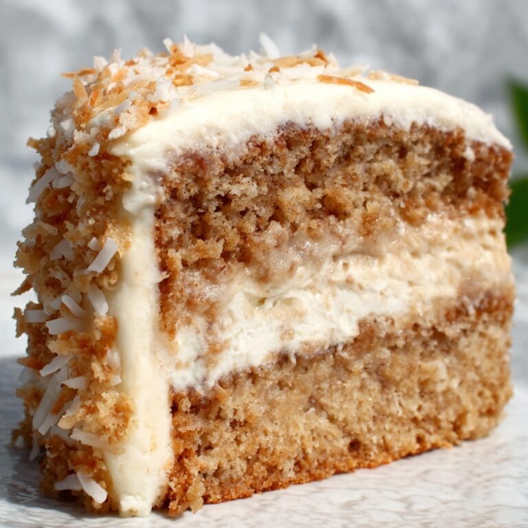 Hawaiian Wedding Cake with Whipped Cream Cheese Frosting Recipe