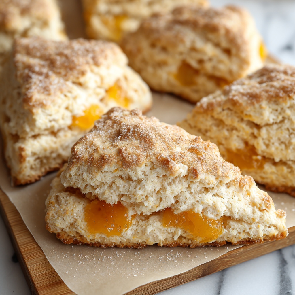 Orange Cardamom Cream Scones Recipe - Recipe Image