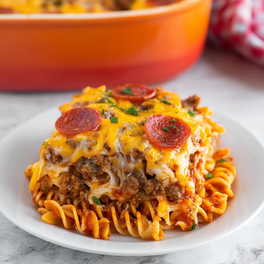 Mama's Pizza Casserole Recipe - Recipe Image