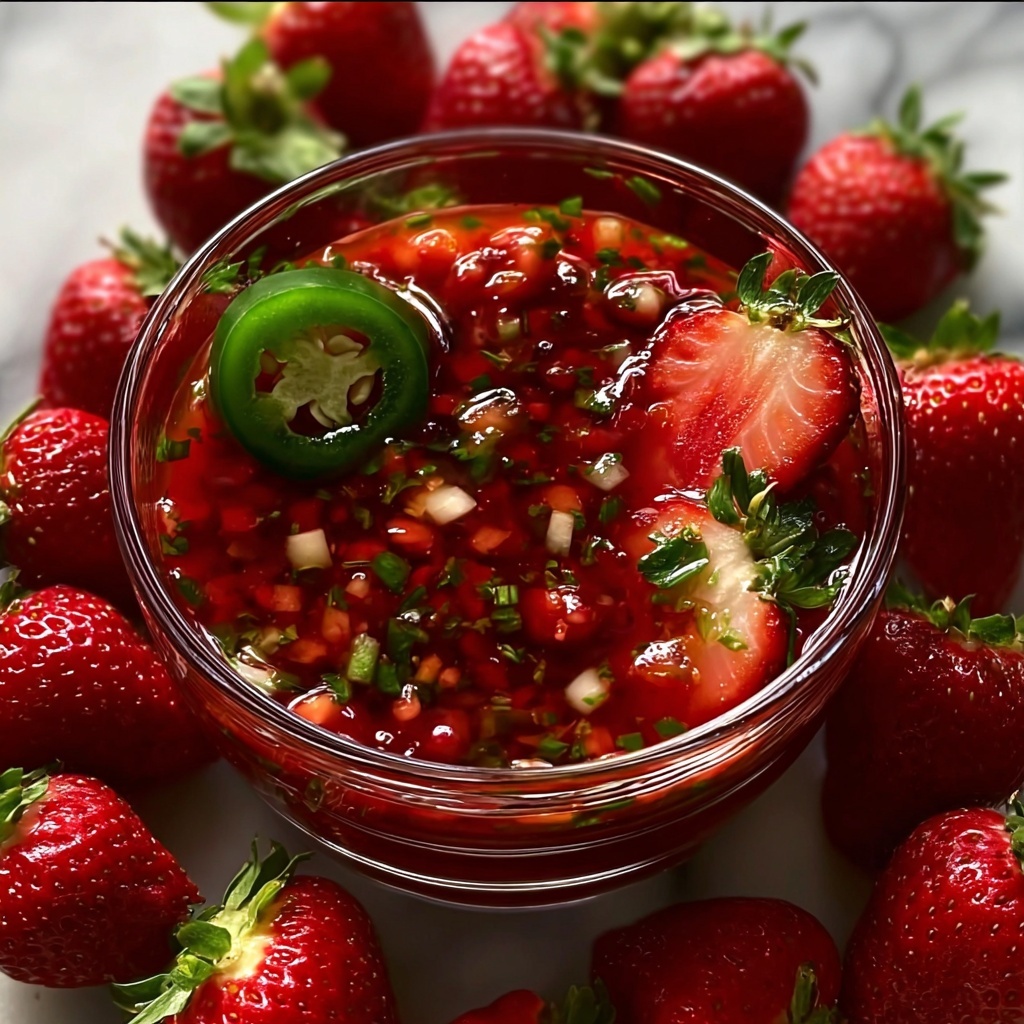 Jalapeño Strawberry Jam Recipe - Recipe Image