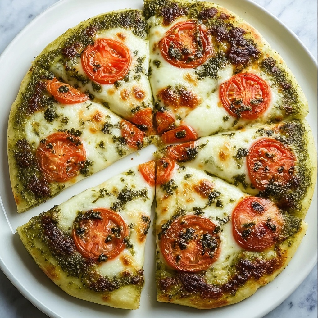 Pesto Pizza Recipe - Recipe Image