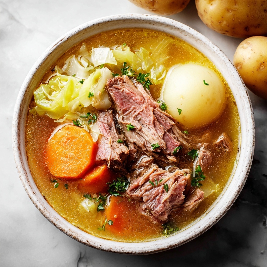 Corned Beef and Cabbage Soup Recipe - Recipe Image