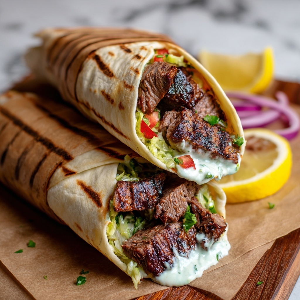 Greek Chicken Gyros with Tzatziki Recipe - Recipe Image