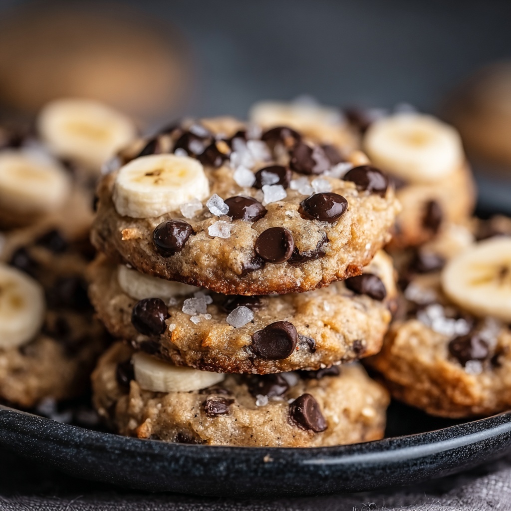 Banana Bread Chocolate Chip Cookies Recipe - Recipe Image