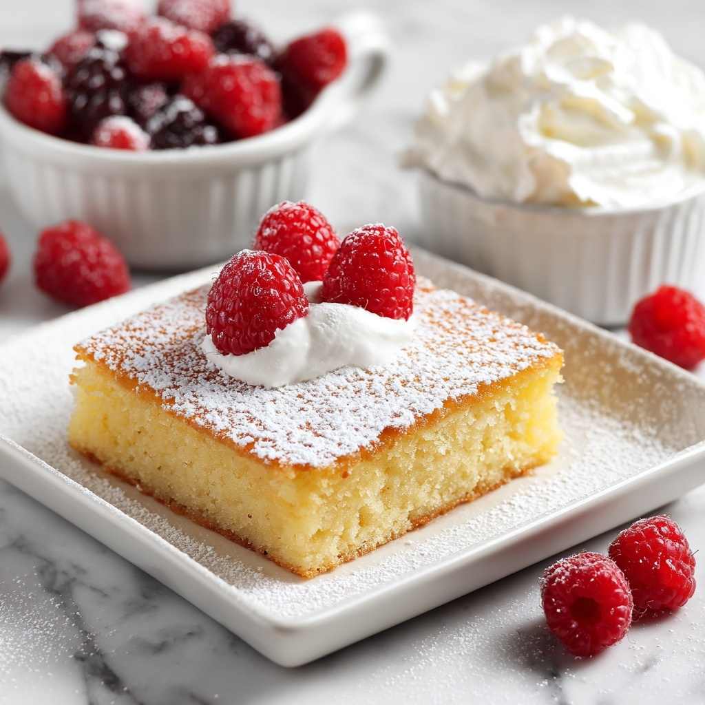 Hot Milk Cake Recipe - Recipe Image