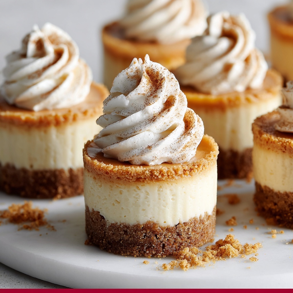 Mini Pumpkin Cheesecake Bites Recipe - Recipe Image