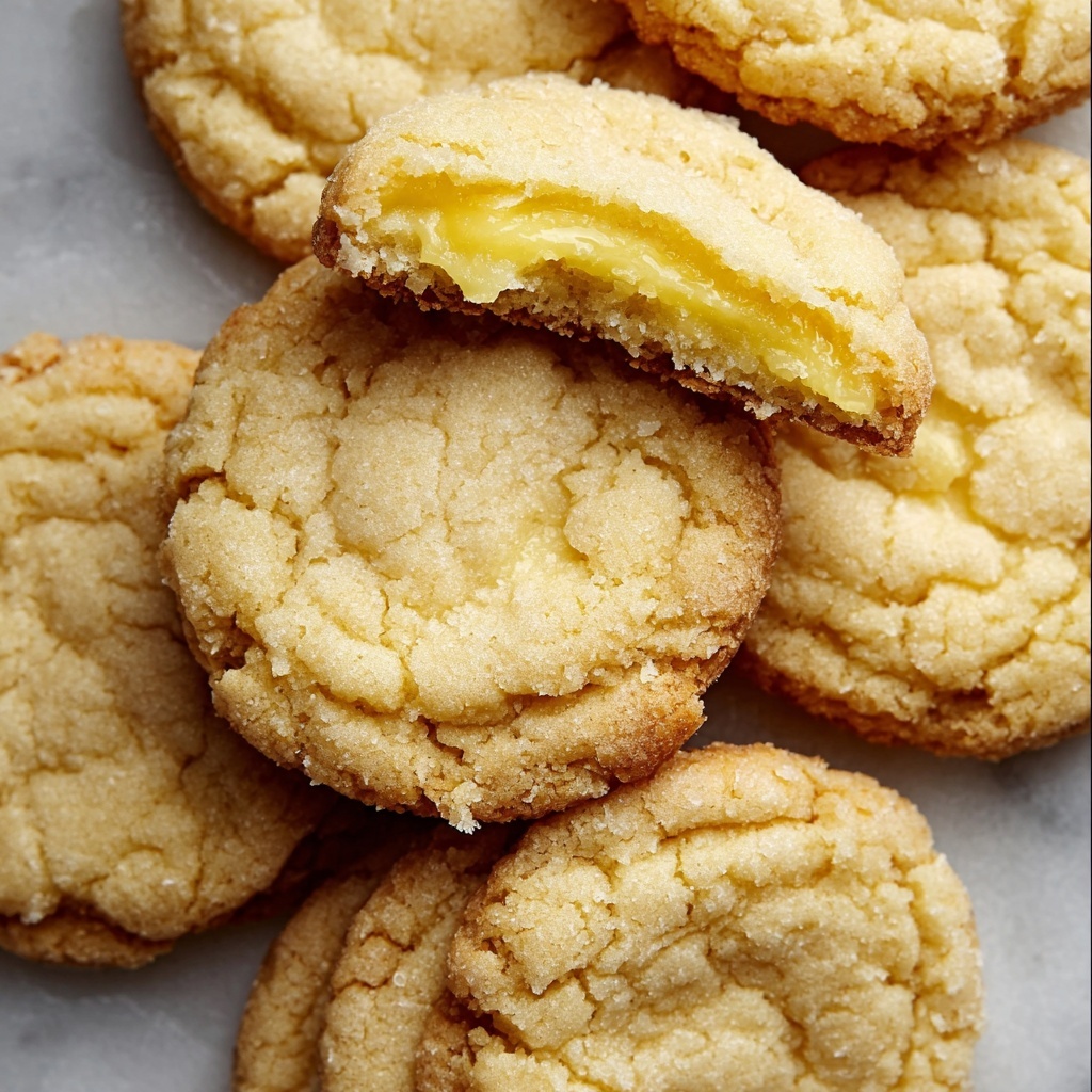Zesty Lemon-Filled Cookies Recipe - Recipe Image