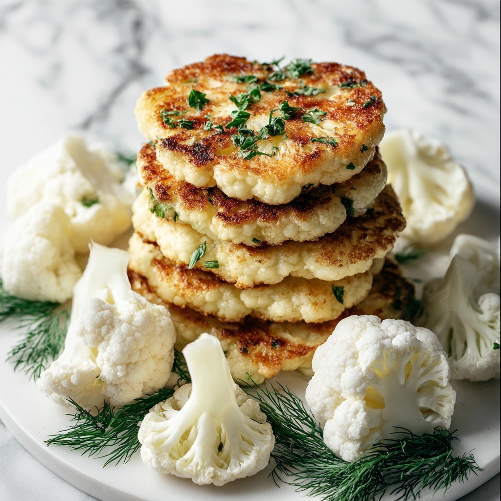 Basic Cauliflower Fritters Recipe - Recipe Image