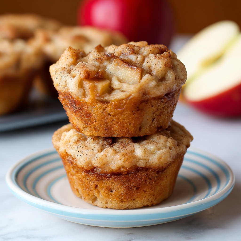 Apple Pie Protein Muffins Recipe - Recipe Image