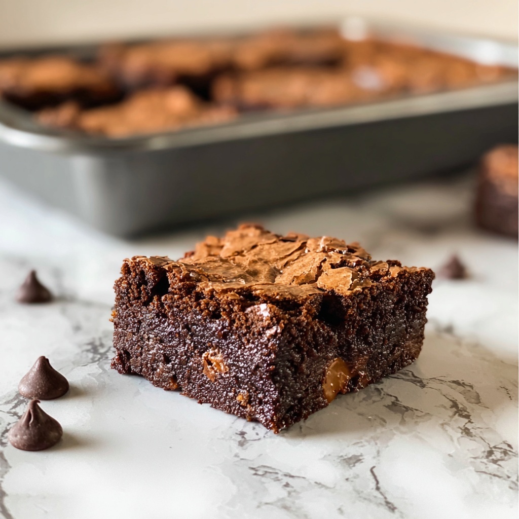 Flourless Sweet Potato Brownies Recipe - Recipe Image