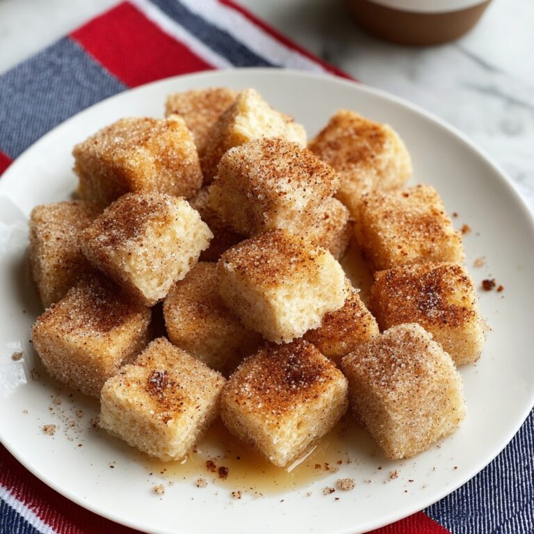 Angel Food Cake Churro Bites Recipe