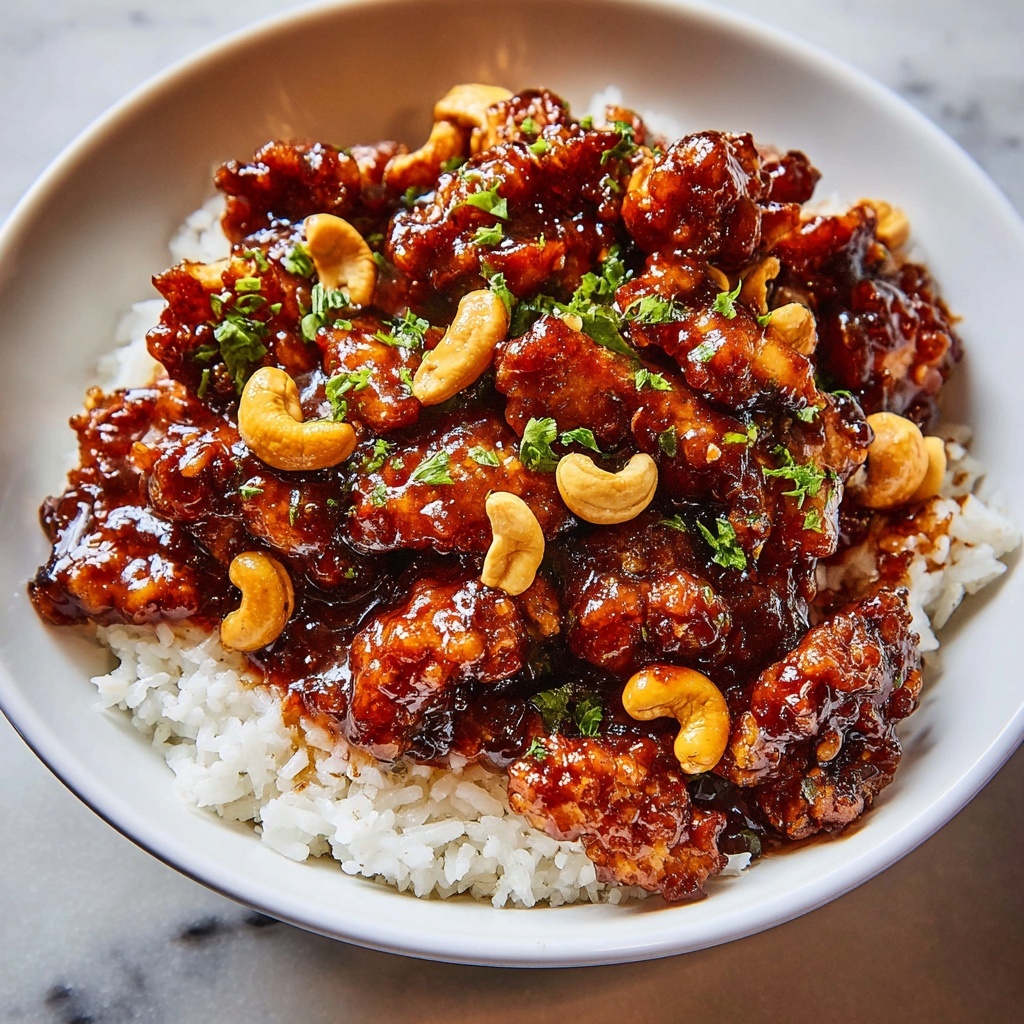 Cheesecake Factory’s Spicy Cashew Chicken Recipe - Recipe Image