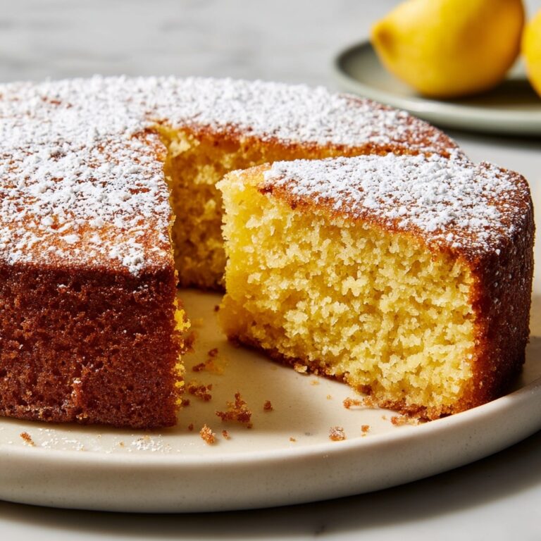Lemon Olive Oil Cake Recipe