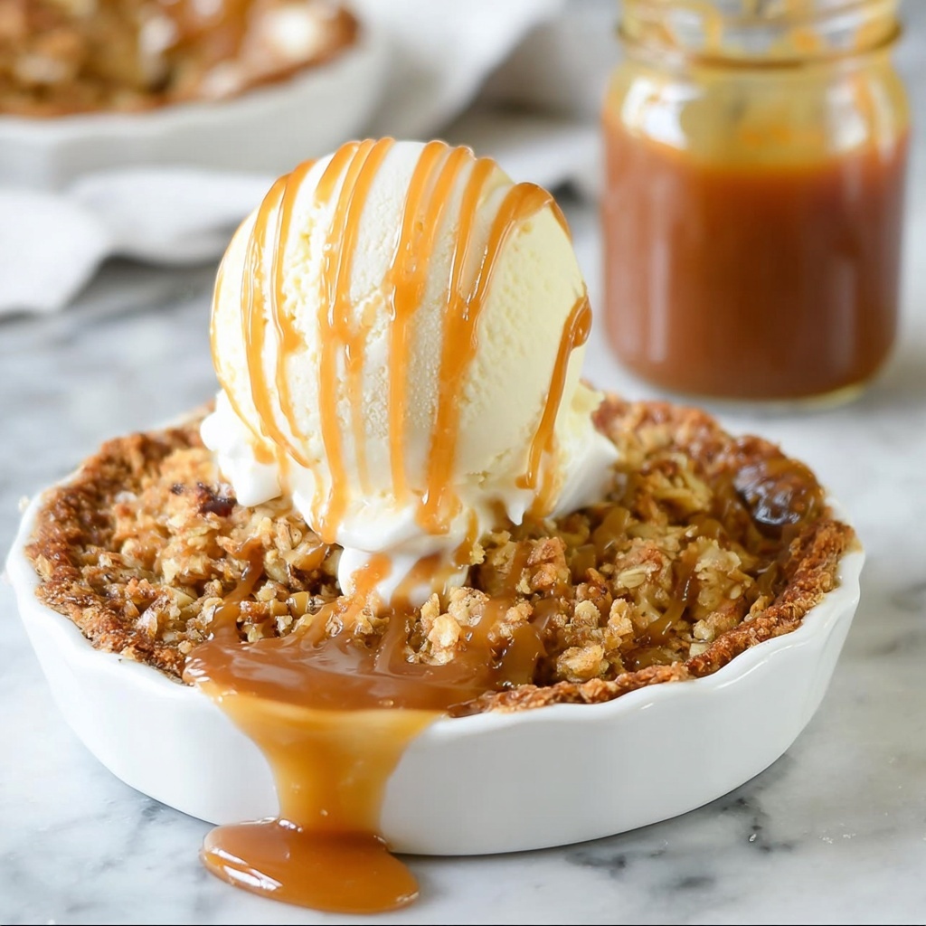Caramel Apple Crisp Recipe - Recipe Image