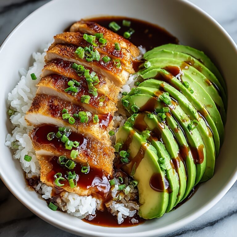 Easy Sticky Chicken Rice Bowl Recipe