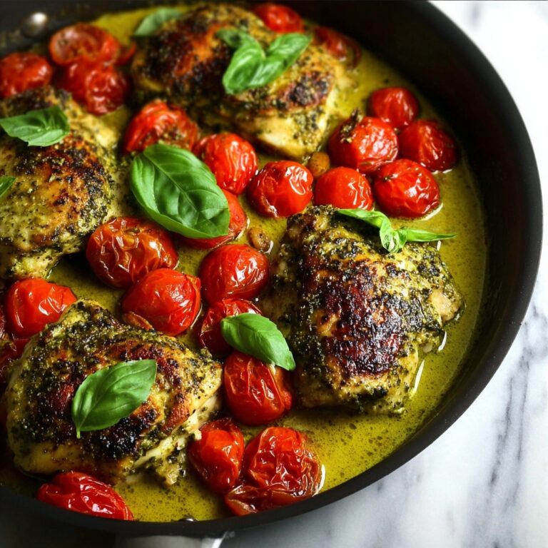 Creamy Pesto Chicken Recipe