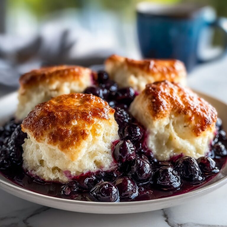Delicious Blueberry Butter Swim Biscuits
