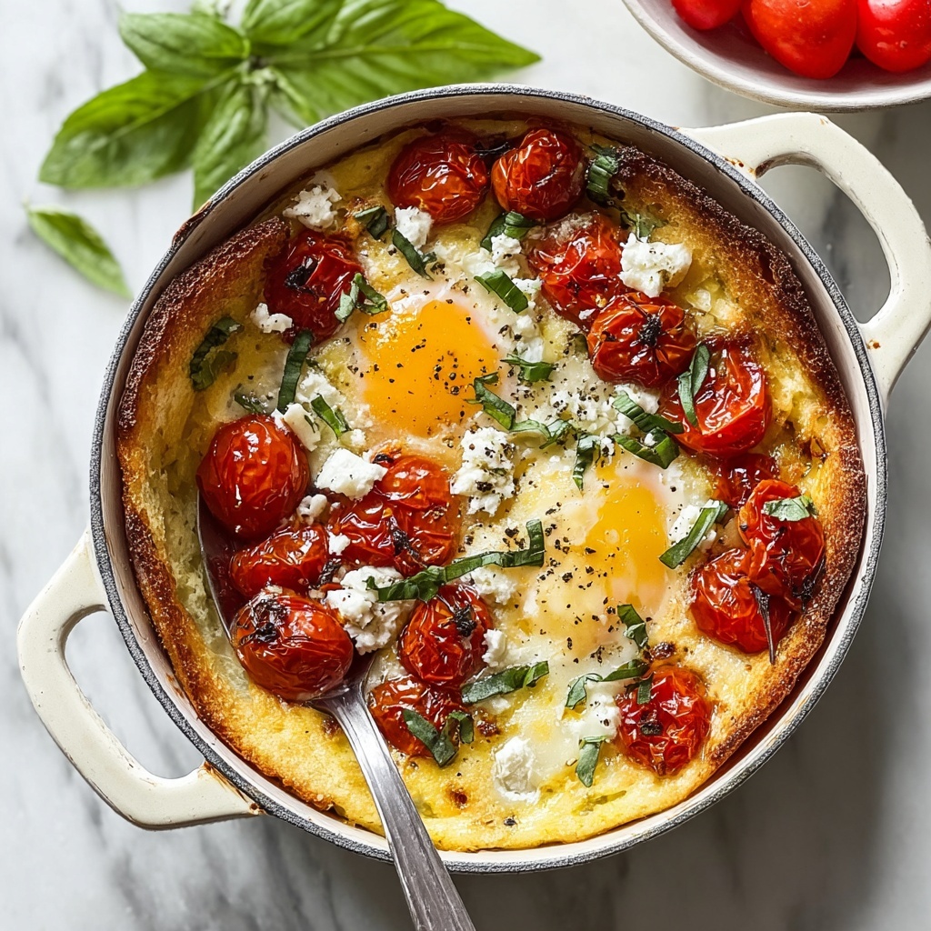 Baked Feta Eggs Recipe for a Flavor-Packed Brunch Delight Recipe - Recipe Image