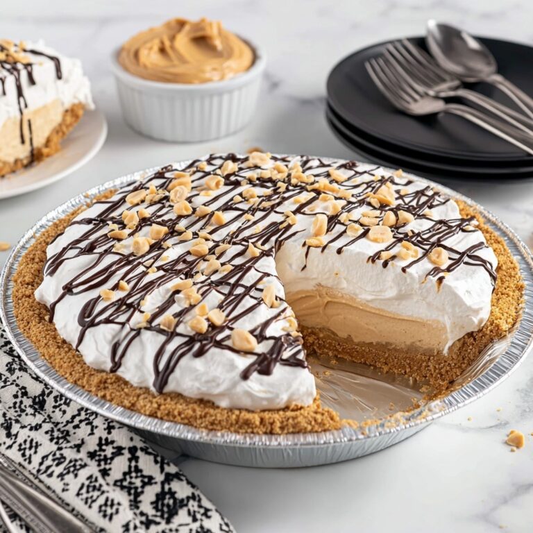 No Bake Peanut Butter Pie Recipe