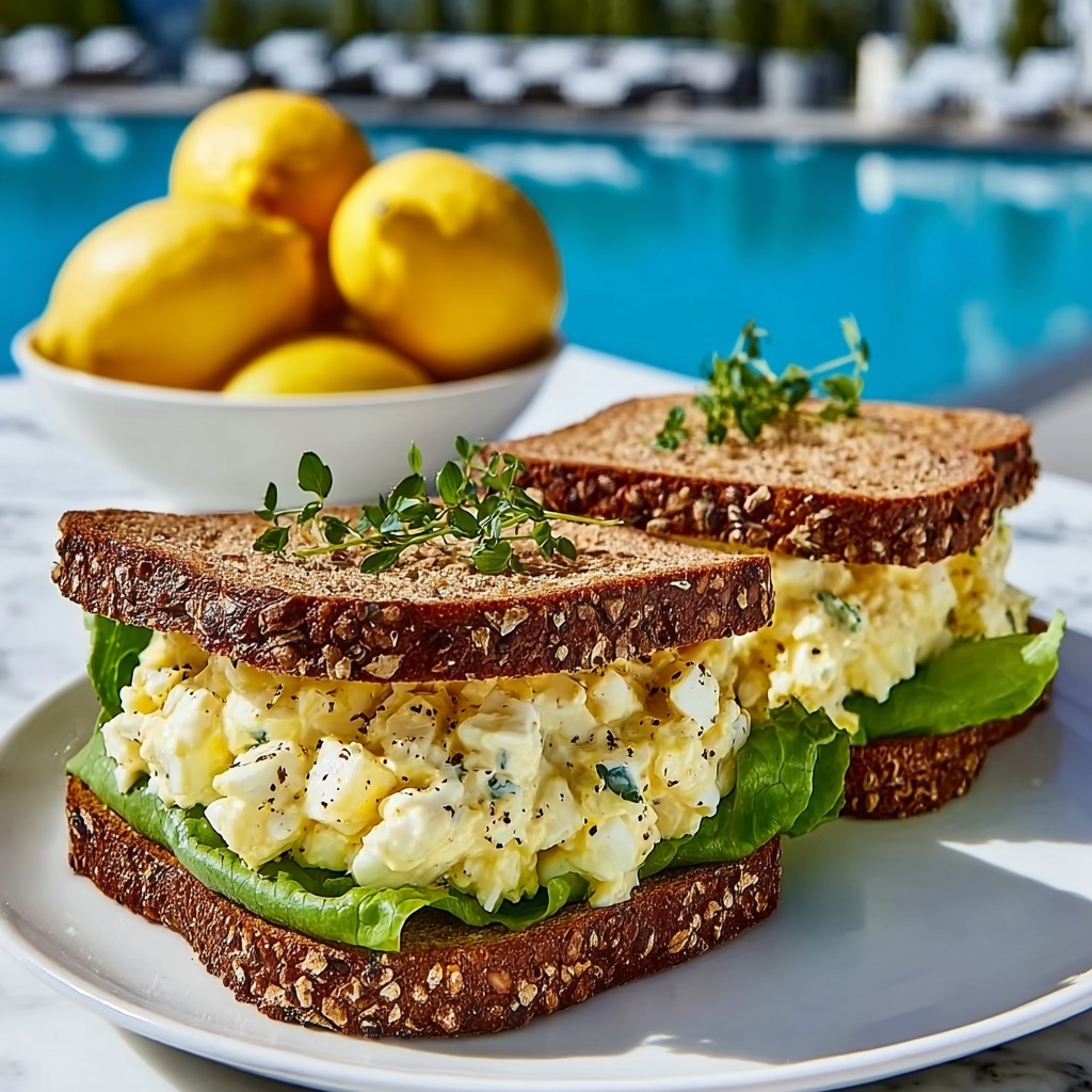 Quick 10-Minute Egg Salad Sandwich Recipe - Recipe Image