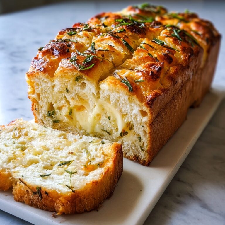 Rosemary Garlic Pull Apart Bread Recipe
