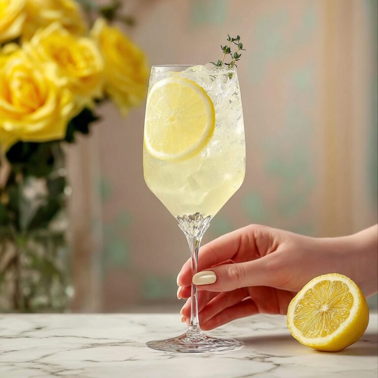 Alcoholic Limoncello Spritz Recipe