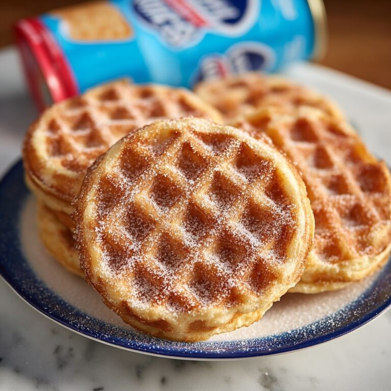 Cinnamon Sugar Biscuit Waffles Recipe