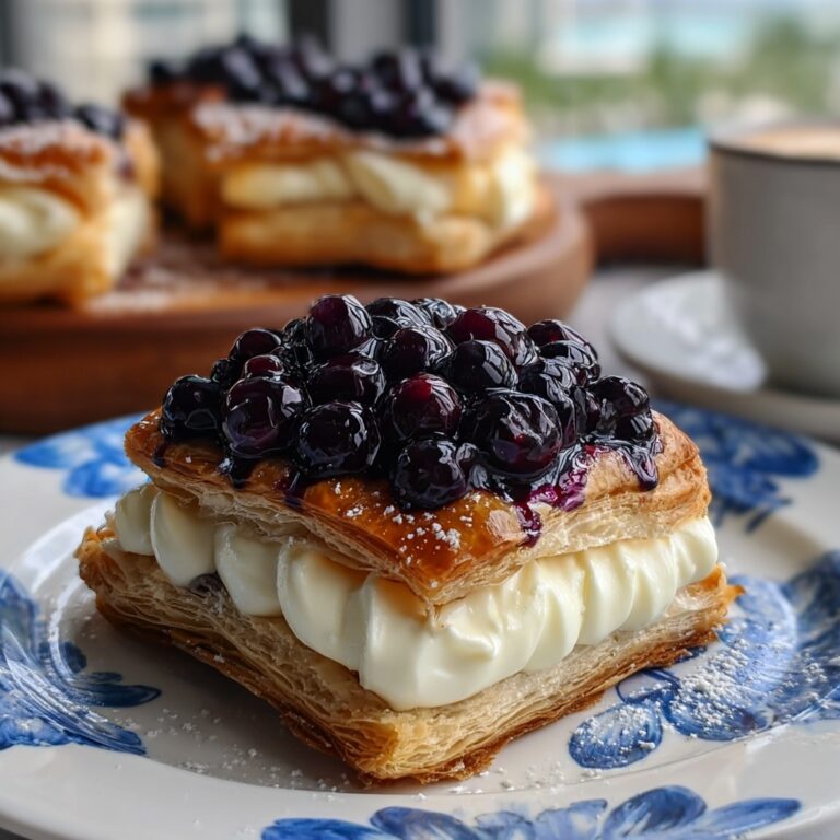Decadent Blueberry Cream Cheese Danish Recipe