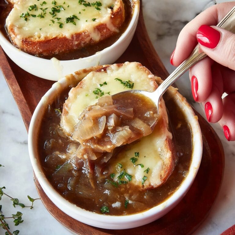 French Onion Beef Soup Recipe