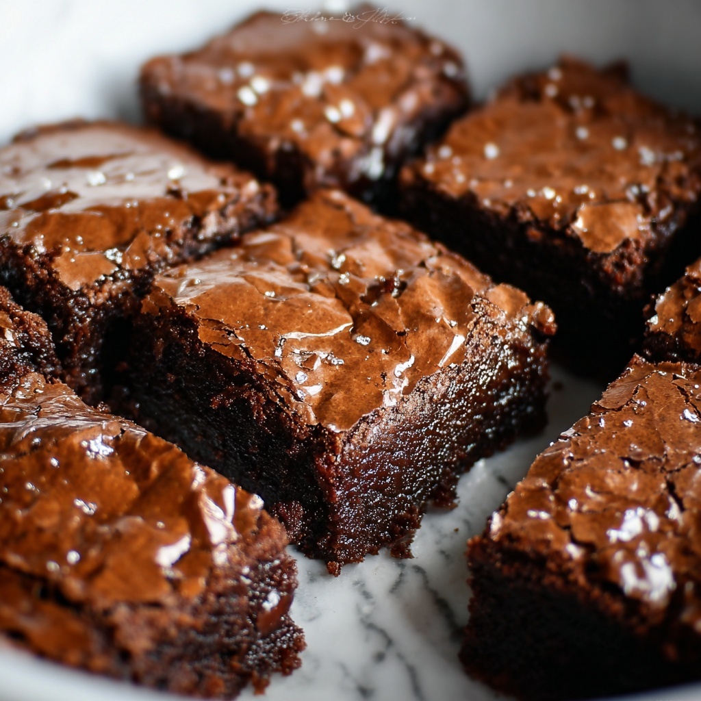 One Bowl Brownies Recipe - Recipe Image