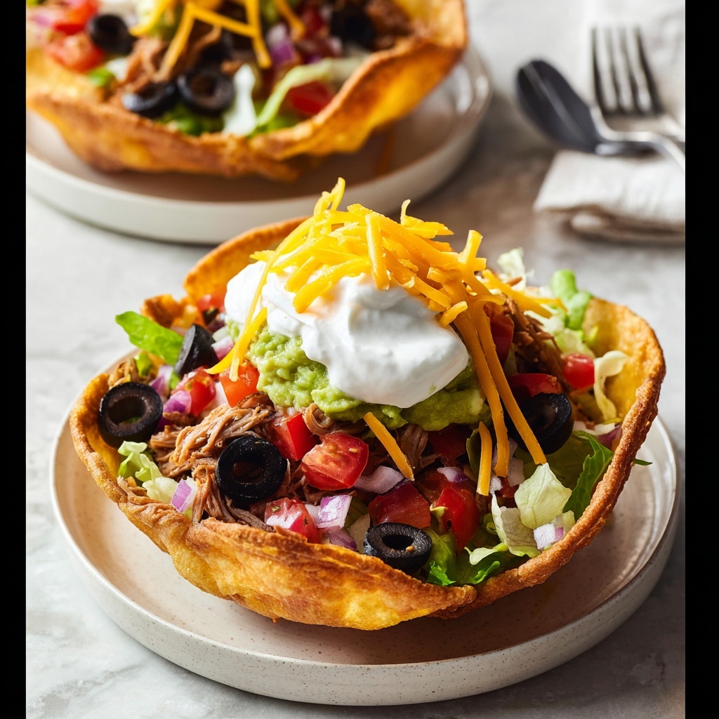 Bubbly Taco Salad Bowl Recipe - Recipe Image