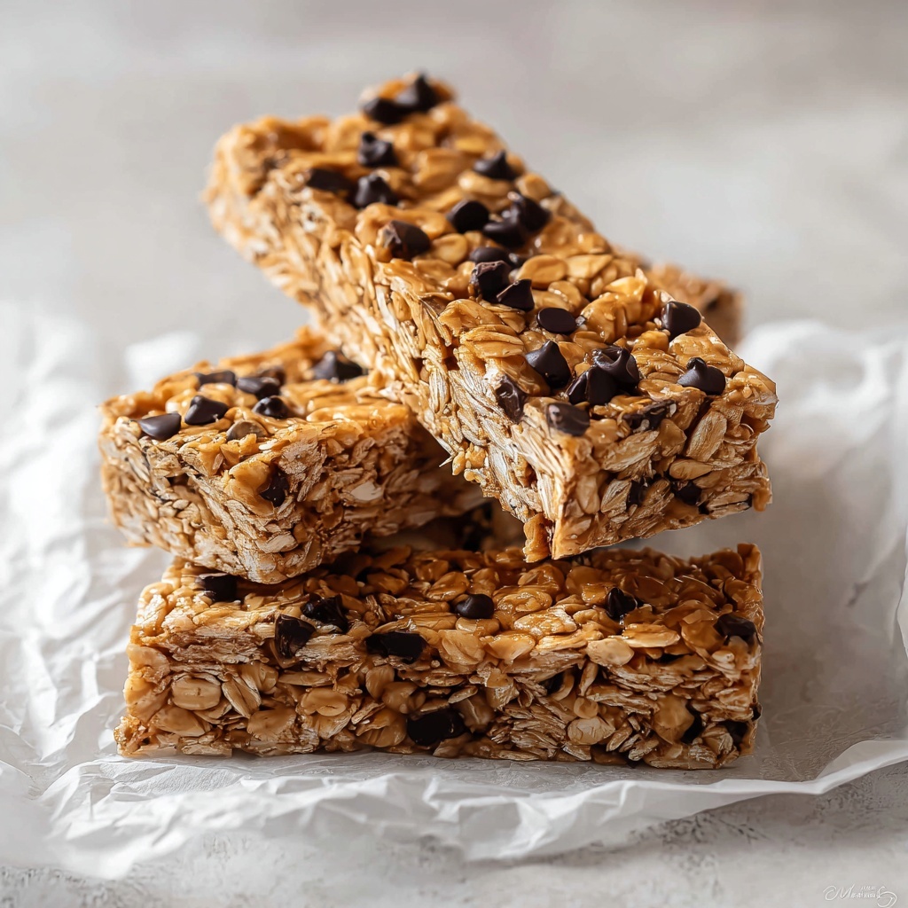 Homemade Granola Bars Recipe - Recipe Image