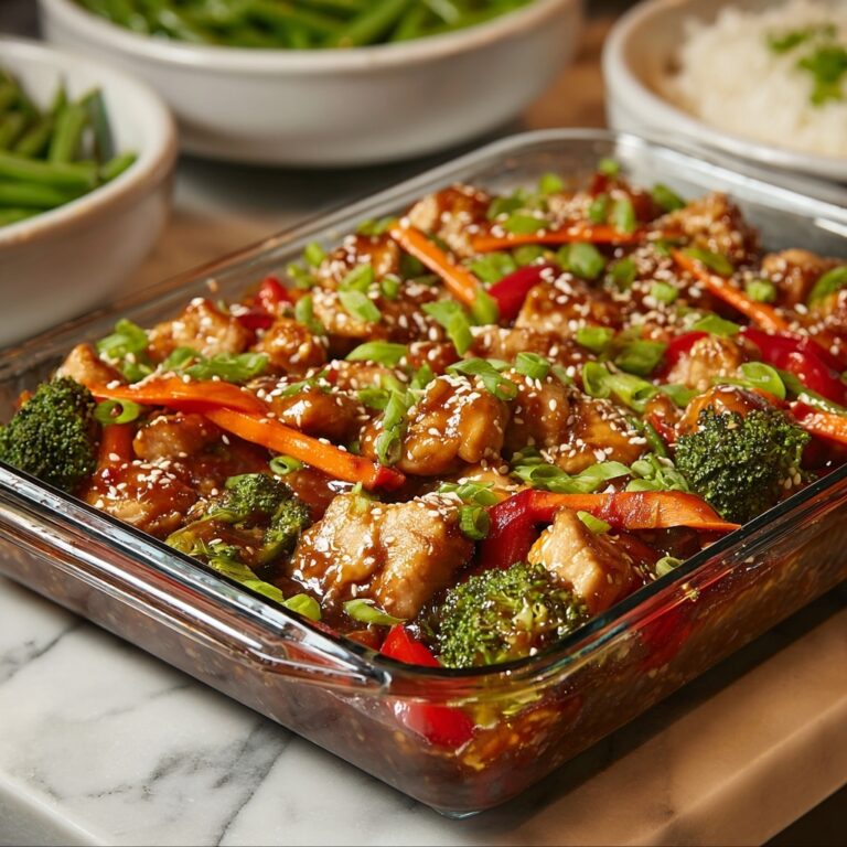 Teriyaki Chicken & Stir Fry Casserole Recipe