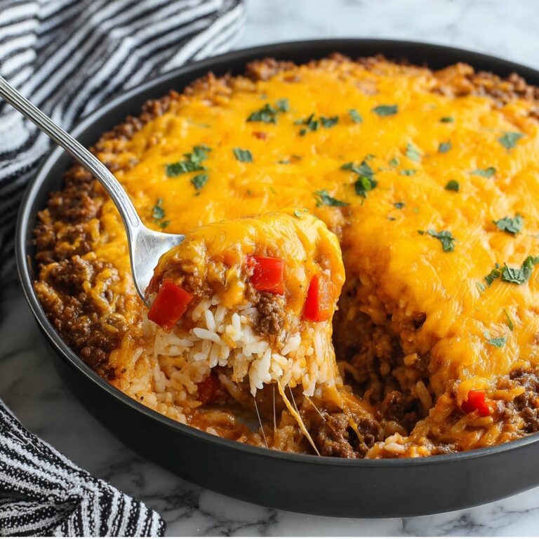Cheesy Taco Rice Recipe