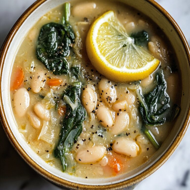 Nourishing White Bean and Lemon Soup Recipe