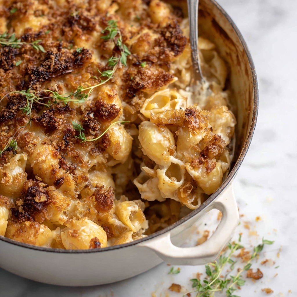 French Onion Mac and Cheese Recipe - Recipe Image