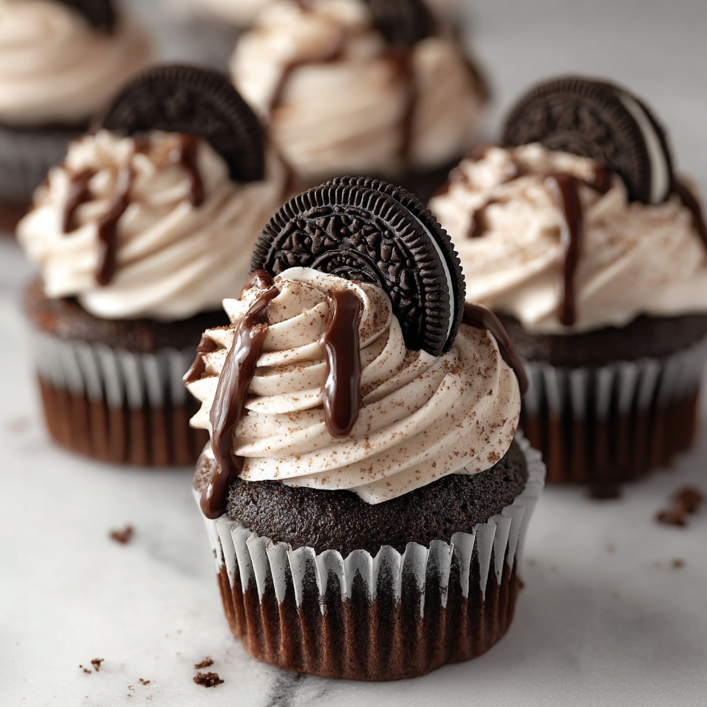 Cookies and Cream Cupcakes Recipe - Recipe Image