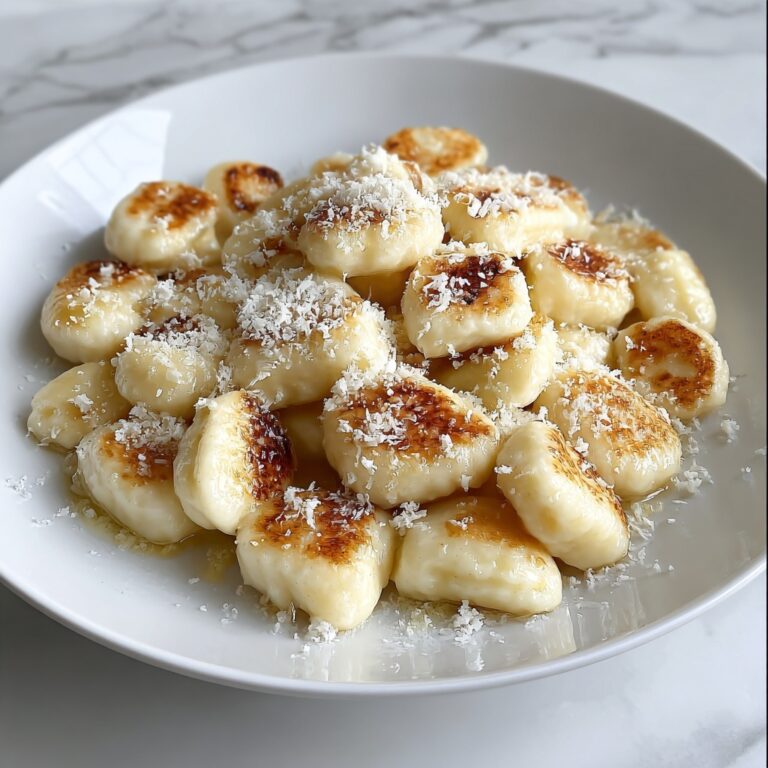 Toasted White Truffle Gnocchi Recipe