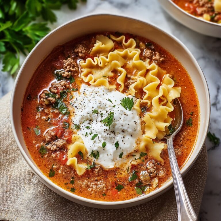 Lasagna Soup Recipe